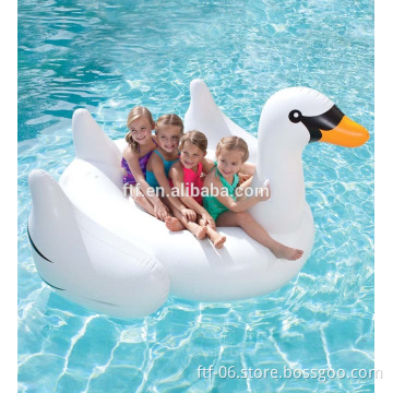 Giant Inflatable Swan Pool Float